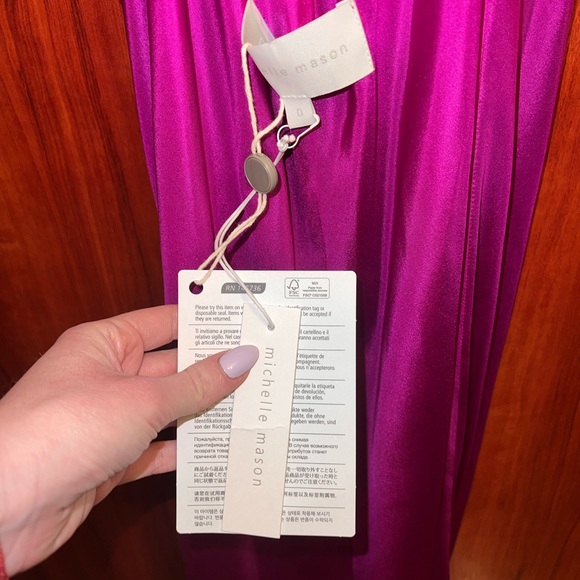 Michelle Mason Silk Gown - Picture 5 of 8